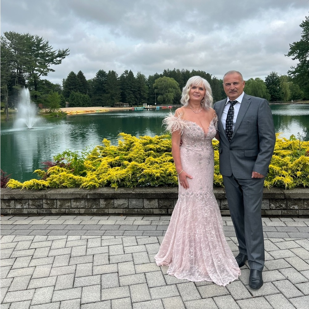 Mac Duggal mermaid gown